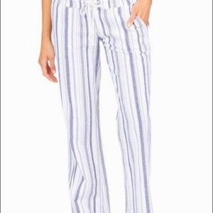 Roxy Oceanside Stripe Flared Pants